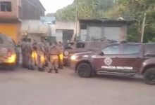 Policiais reforçam a segurança em Jiquiriçá