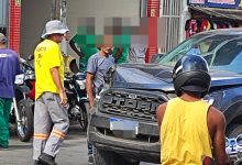 Ford Ranger com lataria amassada