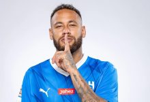 Neymar Junior vestindo camisa do Al-Hilal