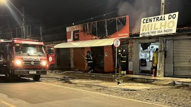 Corpo de Bombeiros em frente a Carne do Sol em Amargosa