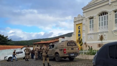 Operação policial em Itaquara