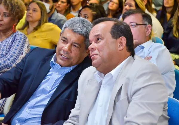 governador Jerônimo Rodrigues (PT) e o vice-governador Geraldo Júnior (MDB)