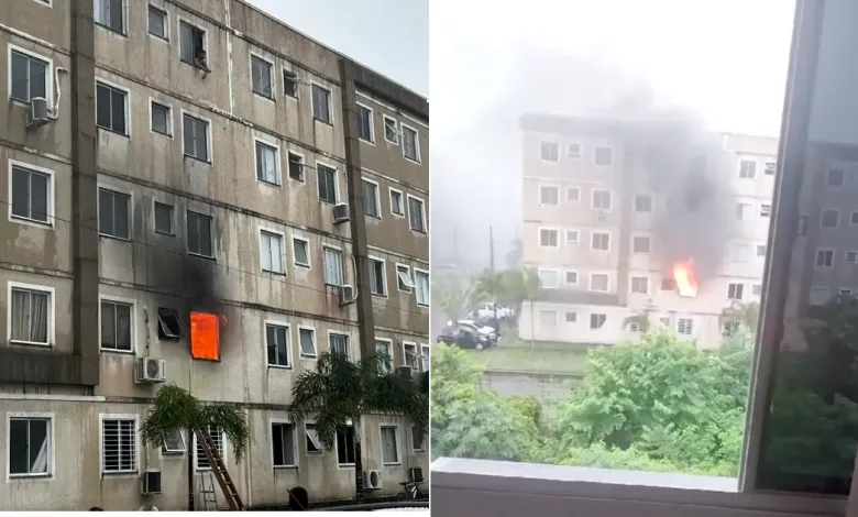 Homem bota fogo em apartamento após fim do relacionamento