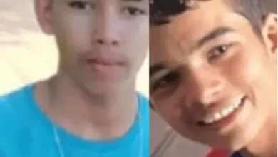 Pedro de Carvalho de Brito, de 15 anos, e Lyncon Brito de Oliveira, de 17. Vítimas do acidente em Carinhanha