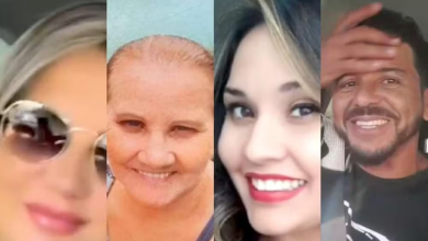 Vítimas do acidente em Chorrochó