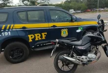 Moto com restrições de roubo