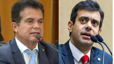 Eduardo Salles (PP) e Tiago Correia (PSDB)