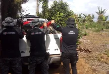 Moto apreendida operação ambiental Mutuípe