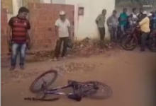 Bicicleta de adolescente atropelado em Juazeiro