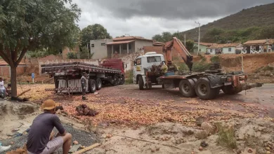 Acidente em Pé de Serra